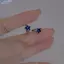 Bluelover Y2K Hợp Thời Trang Dễ Thương Ngọt Ngào Ngôi Sao Xanh Vòng Bông Tai Nữ Cô Gái Đơn Giản Mới Thời Trang Vintage Bông Tai Thẩm Mỹ Trang Sức Quà Tặng Mới