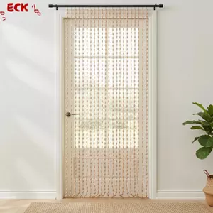 ECK Đính Hạt Dây Màn Màu Bảng Điều Khiển Cho Phòng Khách Lối Vào sel Cửa Phòng Chia Đảng Trang Trí Nhà HOT