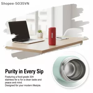 {AKIN} Cốc nước cách nhiệt chân không Mini bằng thép không gỉ 304 150ml Cốc nước di động ngoài trời nóng lạnh {a}
