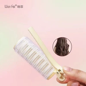 Đầu Lâu Cao Cấp Lông Tơ Lười Kẹp Có Kẹp Tóc Nhân Vật Nổ Máy Uốn Tóc Kẹp Tóc Tự Dính Dụng Cụ Tiện Dụng Không Làm Tổn Thương Tóc B5P