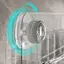 Hộp đựng tủ lạnh Acrylic trong suốt có ngăn chia có thể tháo rời Móc hút cho đồ uống Gia vị Snas Đồ ăn nhà bếp [VN]
