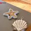 Khăn tay mềm hình sao biển Thiết kế treo siêu thấm Chất liệu sợi nhỏ cho nhà bếp và phòng tắm Sử dụng tiện lợi VN