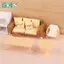 GHX 1 / 12 Nhà Búp Bê Mini Bàn Trà Ghế Sofa Mô Hình Nhà Búp Bê Trang Trí Phòng Khách Búp Bê Nội Thất Nhà Phụ Kiện VN