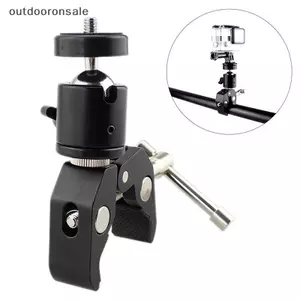 Siêu kẹp kim loại CNC với vít 1 / 4 "& 360° Đầu bi Mini cho chân máy FSI