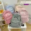 Ba lô SAMO, Túi đi học chống thấm nước bằng Nylon, 2024 Bow Casual Ba lô chống trộm Thanh thiếu niên