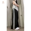 Quần 3 Sọc thể thao Nữ ống suông dáng dài-thubio98