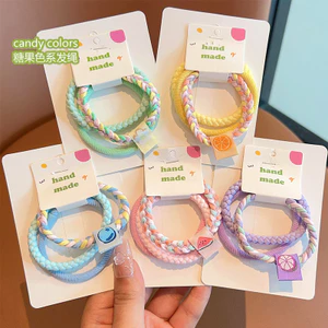 Shop Trẻ Em Dây Cao Su Đàn Hồi Cao Bền Băng Đô Bé Gái Dây Buộc Tóc 2025 Dây Buộc Tóc Đuôi Ngựa Giá Trị Cao