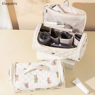 EGN Quilted Du Lịch Dành Cho Airwrap Cotton Dụng Cụ Tóc Túi Du Lịch Có Thể Treo Túi Bảo Quản Có Móc N