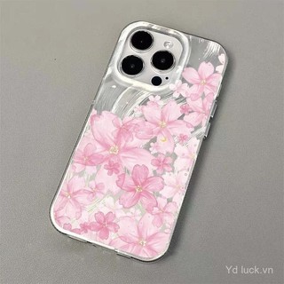 Ốp Điện Thoại Thời Trang Cao Cấp Đơn Giản Hoa Hồng Thích Hợp Cho iPhone 16promax 15pro 14plus 13 12pro 11 xs 16 15 14pro 13promax 16pro 15plus Ốp Chống Sốc