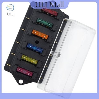 ULJ 6 Way Circuit Standard ATO Blade Fuse Box 12V / 24V Cầu chì khối giữ cầu chì ô tô.