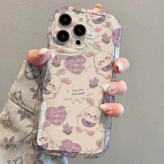 Ốp Lưng Trái Tim Thỏ Chú Chó Con Đáng Yêu Cho Vivo Y58 Y33 Y78 Y75 Y72 Y55 Y52 5G Y53S Y51S Y16 Y02S 4G Y17 Y15 Y12 Y11 2019 Bánh Đáng Yêu Hoạt Hình Cô Gái Vỏ Điện Thoại