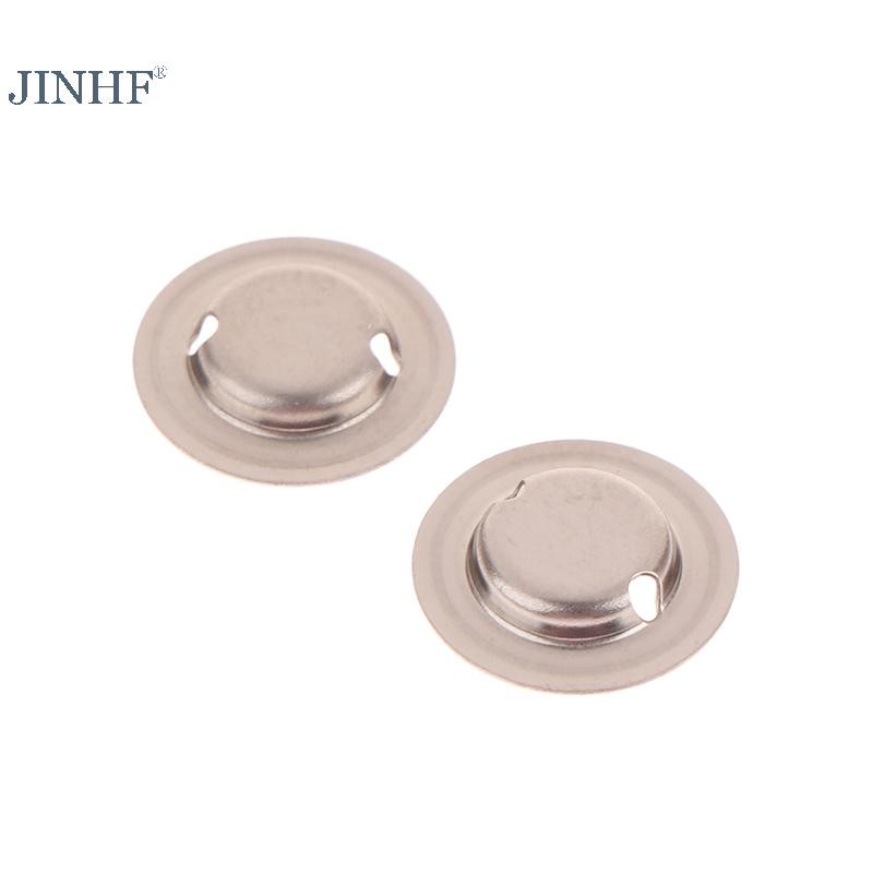 JINHF 100 Cái / lốc 18650 Phẳng Để Thay Đổi Đầu 18650 Li Pin Điểm Tích Cực Đầu Hàn Miếng Đệm HOT