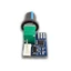 Btsg 12V Mô-đun điều khiển tốc độ quạt PWM Điều chỉnh Xoay núm 25kHz Tần số Hiệu suất ổn định
