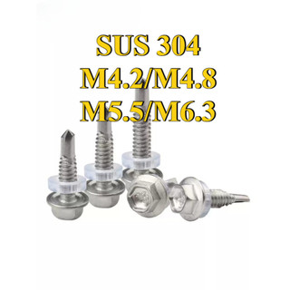 Vít bắn tôn inox 304 M4.2 / M4.8 / M5.5 / M6.3 [LXY-CB-1]