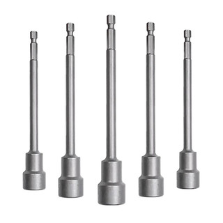 Khẩu Chụp Bulong Lắp Nhanh 150mm - Cho Máy Khoan & Bắn Vít Chân 6 Giác 5.5-19mm
