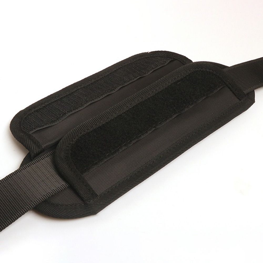 HOBBYIN 1 Miếng đệm vai chống trượt cho túi máy tính xách tay, tháo rời, thoáng khí bằng Nylon, phụ kiện dây đeo thay thế