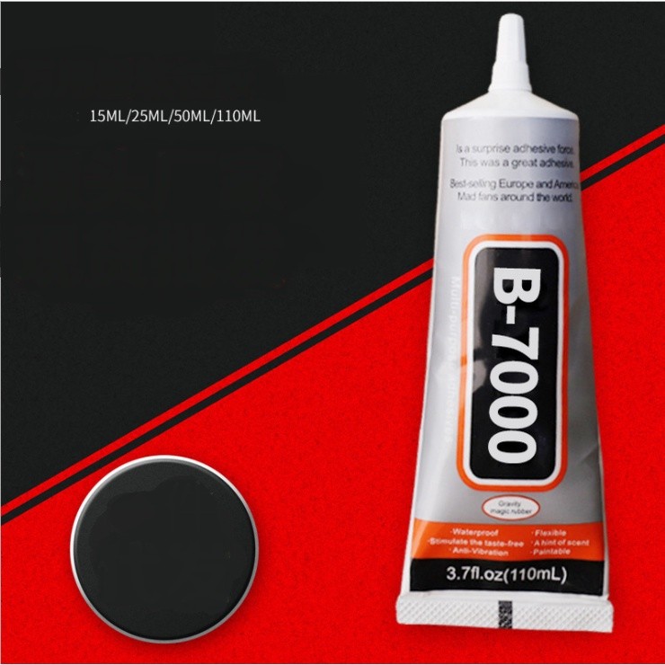 Keo Dán Silicone B7000 Đa Năng Dán Đá Trang Sức, Da, Gỗ, Nhựa, Điện Tử, Mô Hình, Đồ Thủ Công Tiện Dụng