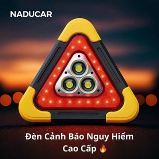 Biển Cảnh Báo Nguy Hiểm, Biển Có Đèn LED Siêu Sáng Nổi Bật Ban Đêm, Tích Hợp Chiếu Sáng Khẩn Cấp, Sạc Pin