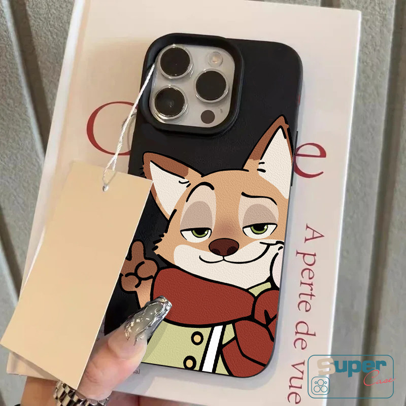Ốp Lưng Tương Thích Cho IPhone 11 13 16 15 14 12 Pro Max X XS Max XR 14 12 Pro Max 15 14 16 Plus Sáng Tạo Cặp Đôi Khăn Hoạt Hình Dễ Thương Thỏ Cáo Họa Tiết Da Trái Tim