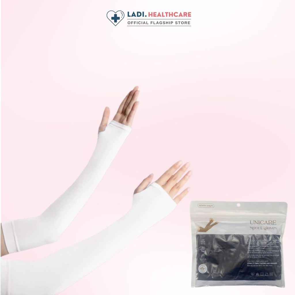 Găng tay Unisex chống nắng UNICARE – UPF50+, thoáng mát, co giãn, thích hợp mọi hoạt động