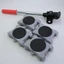 Hạng Nặng Nội Thất Nâng Vận Chuyển Mover Trượt Bánh Xe Nội Thất Mover Bộ Dụng Cụ Bánh Xe Con Lăn Thanh Di Chuyển Dụng Cụ Cầm Tay