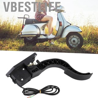 VBESTLIFE Bàn đạp ga chân ga Xe điện Kiểm soát tốc độ Bàn đạp phanh ô tô được hình thành tích hợp và được thiết kế tiện dụng