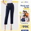 Quần âu nữ Yody đỉa Oze, quần công sở regular sang trọng thoải mái TRA - WCTR25A112 (QAN5092)
