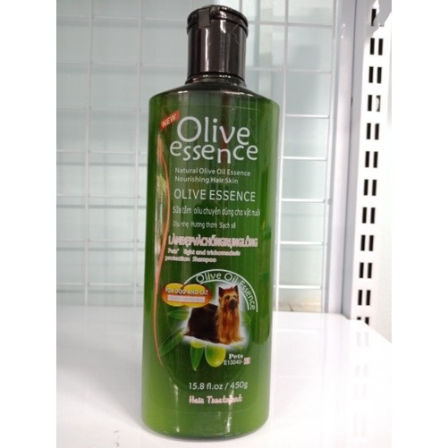 Sữa tắm cho thú cưng olive 450ml - Sữa tắm chó mèo