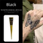 BORAGETE Henna Paste Cone, Kem xăm Henna dễ sử dụng màu nâu đen, Kem Henna Bán vĩnh viễn Kem Henna Màu nâu tạm thời Henna Tattoo