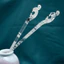 WHX-New Phong Cách Trung Quốc Kẹp Tóc Mực Dan Xanh Kẹp Tóc diy Ngựa Mặt Váy Phụ Kiện Tóc Sườn Xám Hanfu Phụ Kiện Tóc