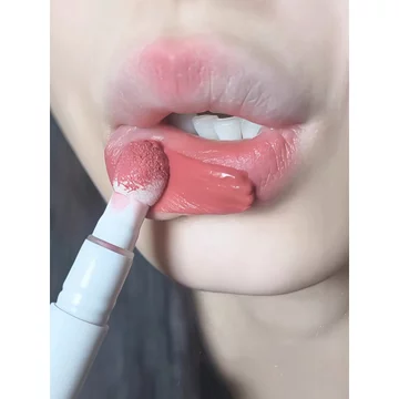 Màu ổi đỏ!Judydoll Judydoll Lip Powder Cream Air Cushion Lip Glaze Cam Hồng Hàng Ngày Ánh Sáng Trang Điểm Son Môi Học Sinh
