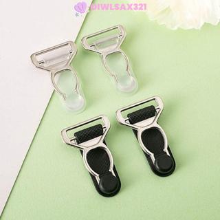 OIWLSAX321 10 Chiếc Hàng Dệt Kim Stocking Grips Chất Lượng Cao Điều Chỉnh Khóa 10 / 12 Mm Hợp Kim Tất Kẹp