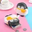 Ví Mini sang trọng hình chim cánh cụt dễ thương HNKMP Ví đựng tiền xu sang trọng năng lượng tích cực mềm mại.