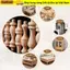 SUNKISSD Gỗ Vintage Khắc Chất Lượng Cao Trang Trí Thủ Công Phụ Kiện Tủ Ghế Chân