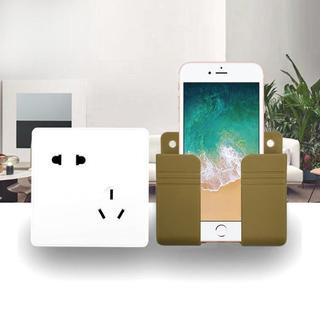 5 Kệ Dán Giá Đỡ Sạc Điện Thoại Di Động Để Remote Gắn Tường Đầu Giường Không Cần Khoan, có lỗ