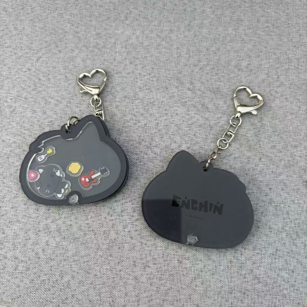 Kpop Idol Enhypen ENCHIN Shaker Móc khóa Acrylic Móc khóa