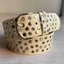 Thắt lưng rộng đinh tán WEETW, Thiết kế hạng nặng được cá nhân hóa Punk Studded Belt, Mới nhiều lỗ có thể điều chỉnh đa năng Phong cách cổ điển Đai trang trí dành cho nữ