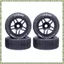111mm 1 / 8 Cân RC Off Road Lốp Bánh Xe 17mm Lục Giác Cho VRX Hobao