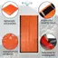 E-WOITD Túi Ngủ Khẩn Cấp Siêu Chống Thấm Nước Mylar Nhiệt Chăn Nhẹ Sinh Tồn Túi Ngủ Giữ Ấm Cho Cắm Trại Đi Bộ Đường Dài E-WOITD