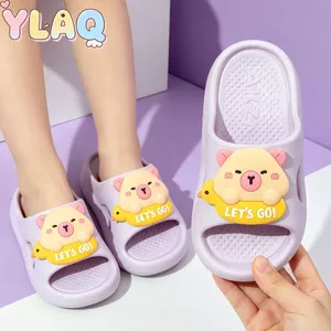 Hoạt Hình Dễ Thương Gấu Trẻ Em Dép Chống Trượt Trong Nhà Phòng Tắm Nhà Trượt Dép Cho Bé Trai Bé Gái
