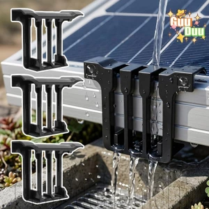 Kẹp thoát nước bảng điều khiển năng lượng mặt trời 30 / 35mm - Chốt khung bảng điều khiển năng lượng mặt trời - Kẹp loại bỏ bùn - Kẹp mô-đun quang điện - Công cụ thoát nước bố trí mảng PV / Giao hàng miễn phí