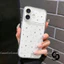 Ốp Lưng Cho IPhone 11 13 17 15 16 12 14 Pro Max 16 15 Plus 17Air Ốp lưng siêu mỏng mờ cao cấp Silver Tiny Star
