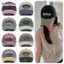 Mũ Snapback BORAGETE, Mũ bóng chày cổ điển đã giặt, Mũ thêu chữ có thể điều chỉnh đa năng Unisex
