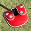 GOLF Putter Cover Họa Tiết Trái Tim Chèn Câu Lạc Bộ Nắp Bảo Vệ Đa Năng Bao Từ GOLF Cung Cấp