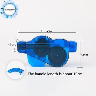 Ulovebsby Chain Cleaner Làm sạch xe đạp 3D Chain Brush Wash Tool Set MTB Bảo vệ xe đạp Dây chuyền xe đạp dầu cho phụ kiện đi xe đạp leo núi VN
