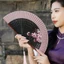 Quạt Cổ Quạt Gấp Mới Phong Cách Trung Hoa Di Động Quạt Gấp Nhỏ Sườn Xám Hanfu Nữ Hiệu Suất Chuyên Dụng Khiêu Vũ