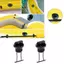Jfory 4 Chiếc Nhựa Đen Chủ Đề Thân Thoát Nước Cắm Đa Năng Cho Thuyền Kayak Ca nô Thuyền