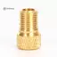 < WHPHous-t > 2 Chiếc Lốp Bánh Xe Presta Sang Schrader Van Chuyển Đổi Bộ Chuyển Đổi Xe Đạp Đường Bộ Leo Núi Chuyển Xe Đạp Van Adapter Đẹp