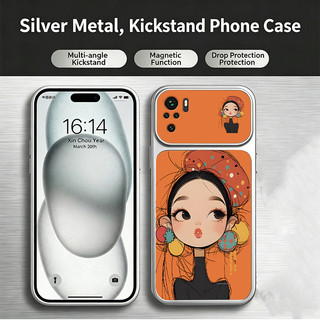 Ốp Lưng Cho REDMI NOTE 10 10S 4G NOTE 10 PRO 4G Vỏ Điện Thoại Lo Âu Vỏ Mềm Silicon Chống Sốc Thiết Kế Mới Thẩm Mỹ Màu Cam Dễ Thương Cho Bé Gái DSCMD1
