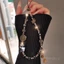 Dây Điện Thoại Di Động Đính Hạt Mặt Dây Đeo Tay Nữ Niche Ánh Sáng Sang Trọng Tinh Tế Cao Cấp Mặt Dây Chuyền Trang Sức Ngắn Du Lịch Ngoài Trời